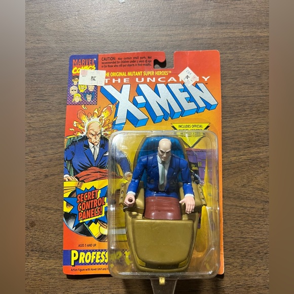 Toy Biz Marvel The Uncanny X-Men Professor X Action Figure 1993 Vintage MOC - Picture 1 of 2